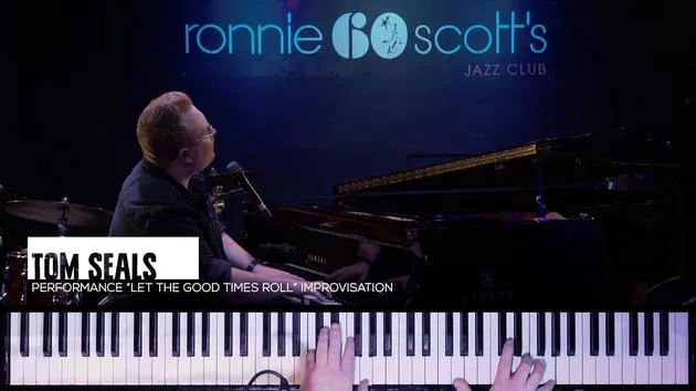 Tom Seals performs 'Let The Good Times Roll' improvisation