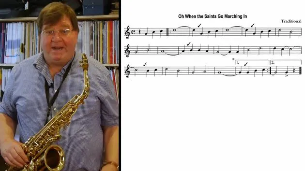 When The Saints Go Marching In - Lektion