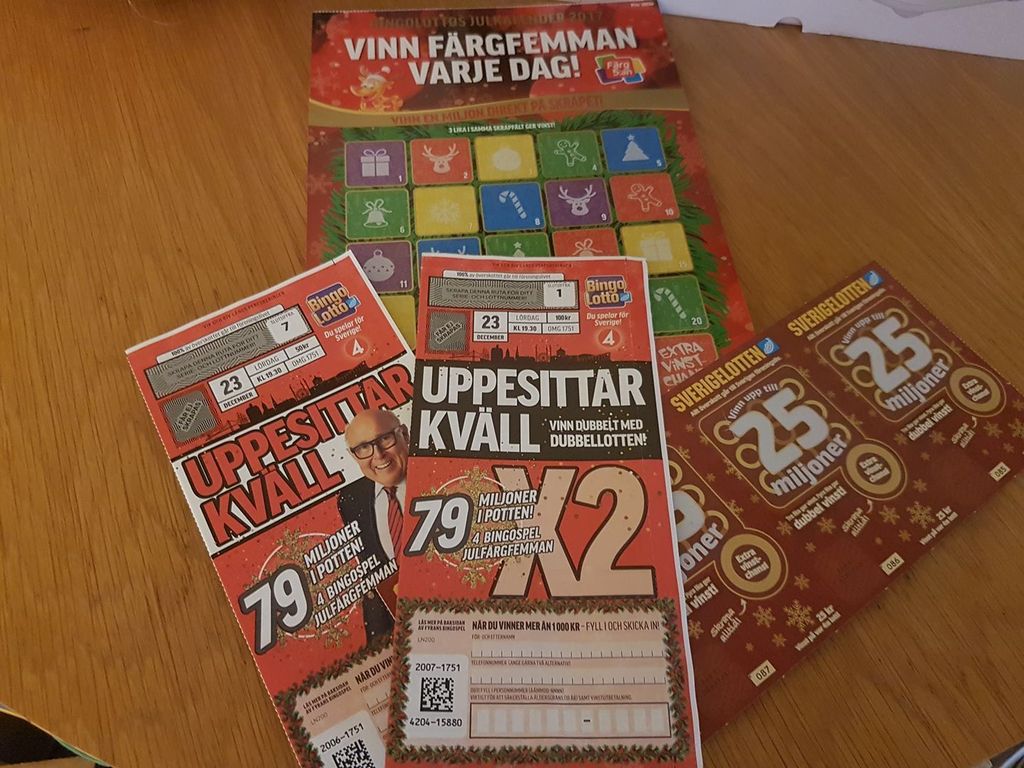 Bingolotto uppesittarkv ll