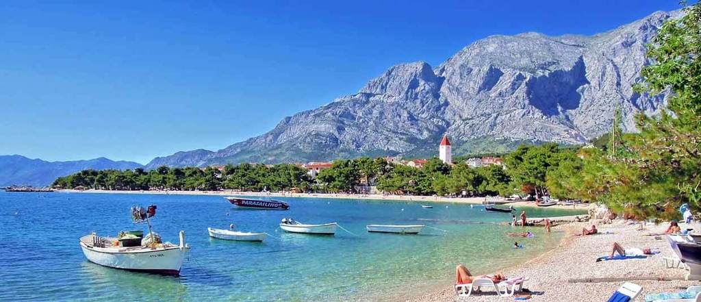 Promajna makarska riviera croatia beach apartments