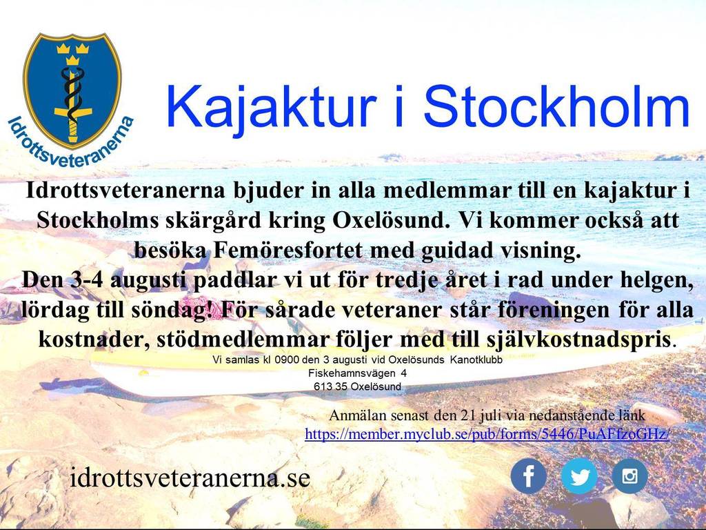Kajaktur sthlm 2019