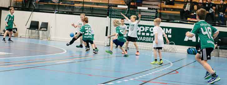 Handboll barn