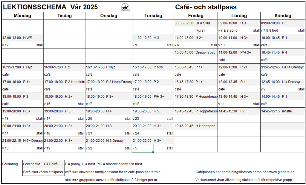 Cafe stall v r25