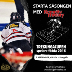 Sm square black and blue minimalist hockey game instagram post