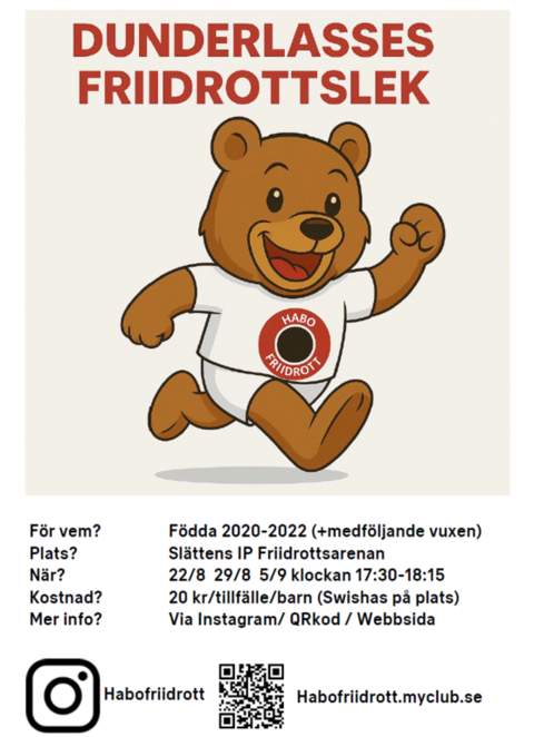 Md dunderlasses friidrottslek