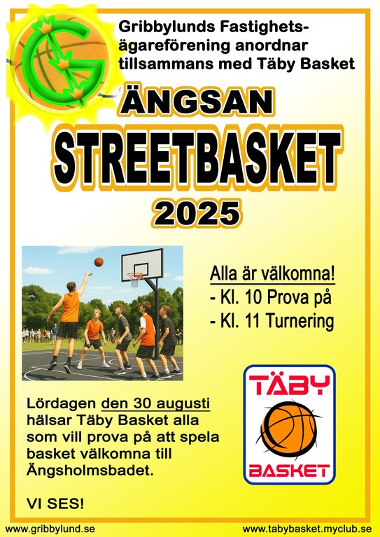 F rslag till affisch ngsan streetbasket 30 augusti 2025