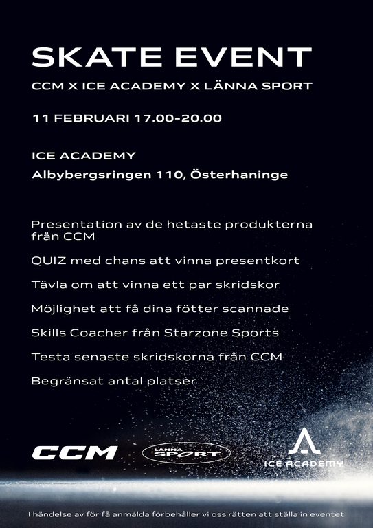 Inbjudan skate event