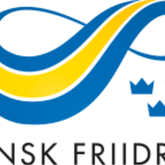 Sm square svensk friidrott logo blue