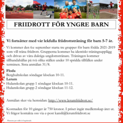 Sm square friidrott f r yngre barn ht 2026