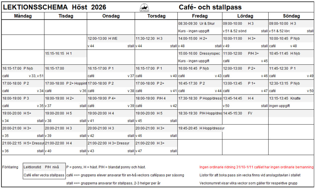 Cafe stallpass h st 26
