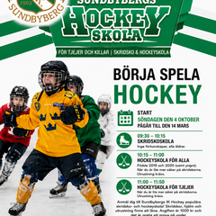 Sm square sik hockeyskola affisch