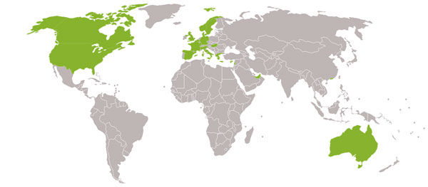 Eventora map