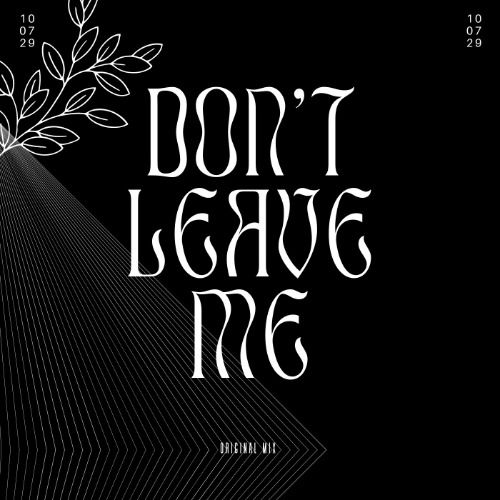 Buy EDM Ghost Production track - Don't Leave Me