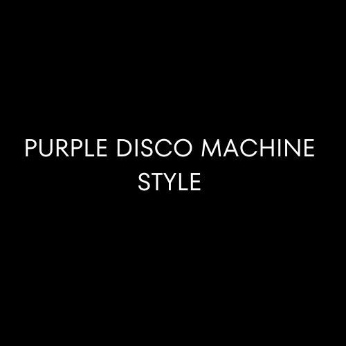 Buy EDM Ghost Production track - Purple Disco Machine 3