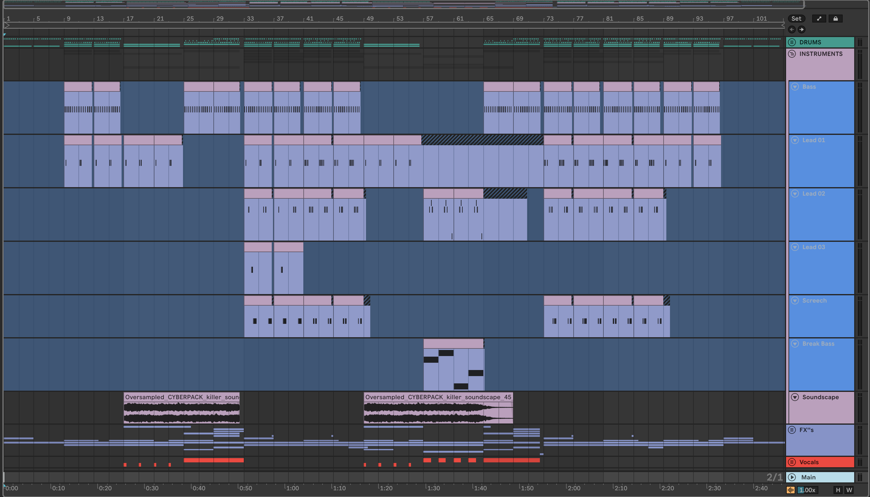 daw screenshot