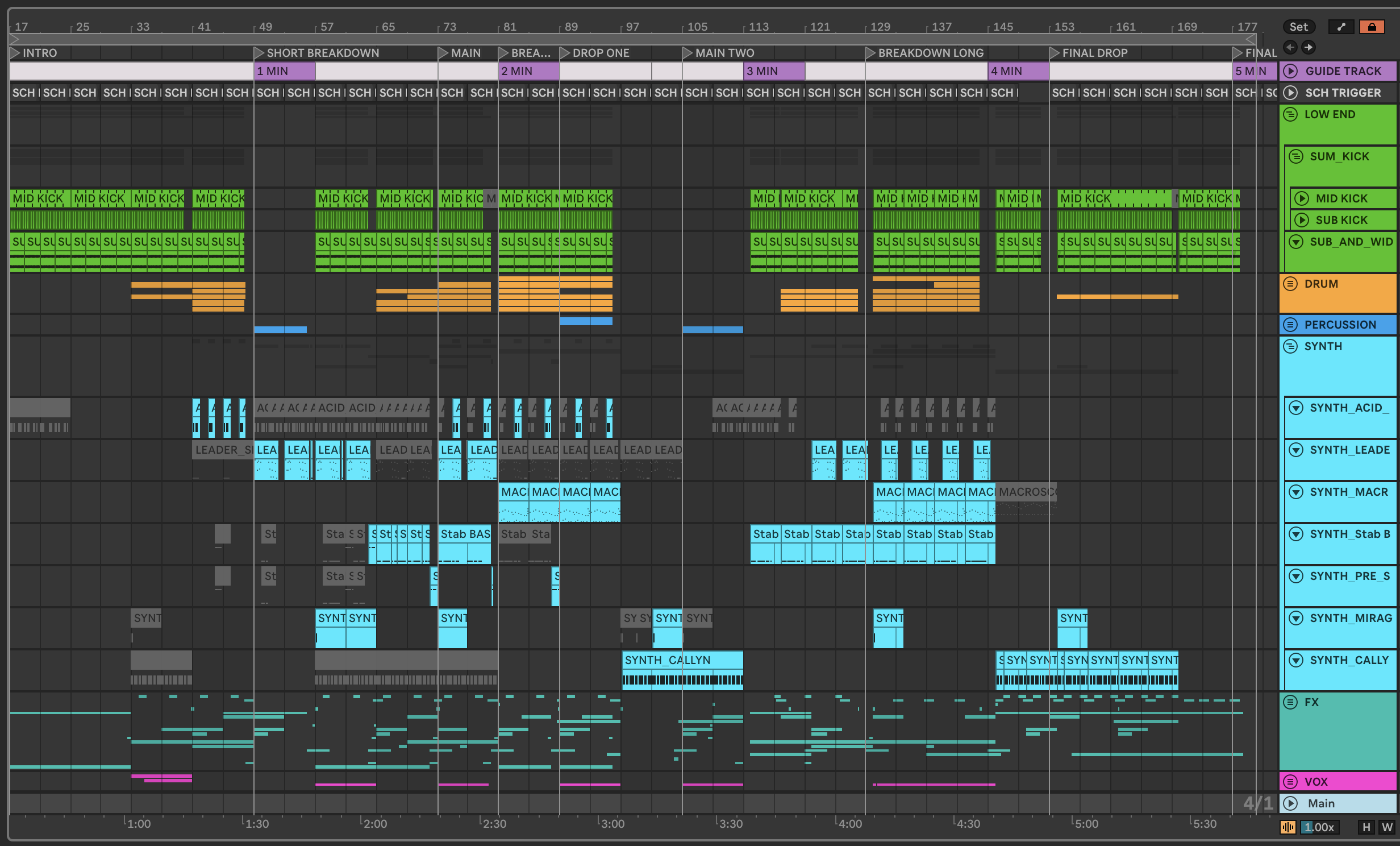daw screenshot