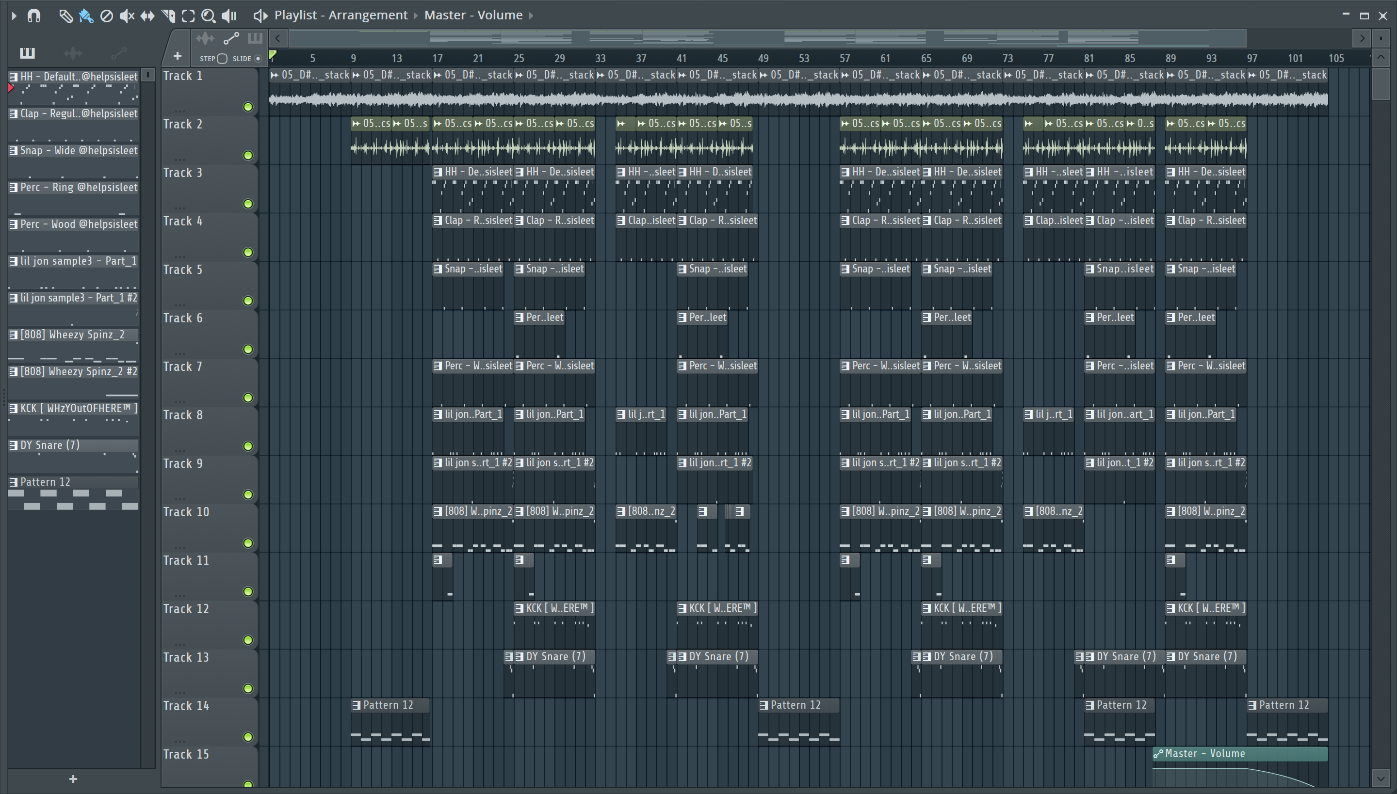 daw screenshot