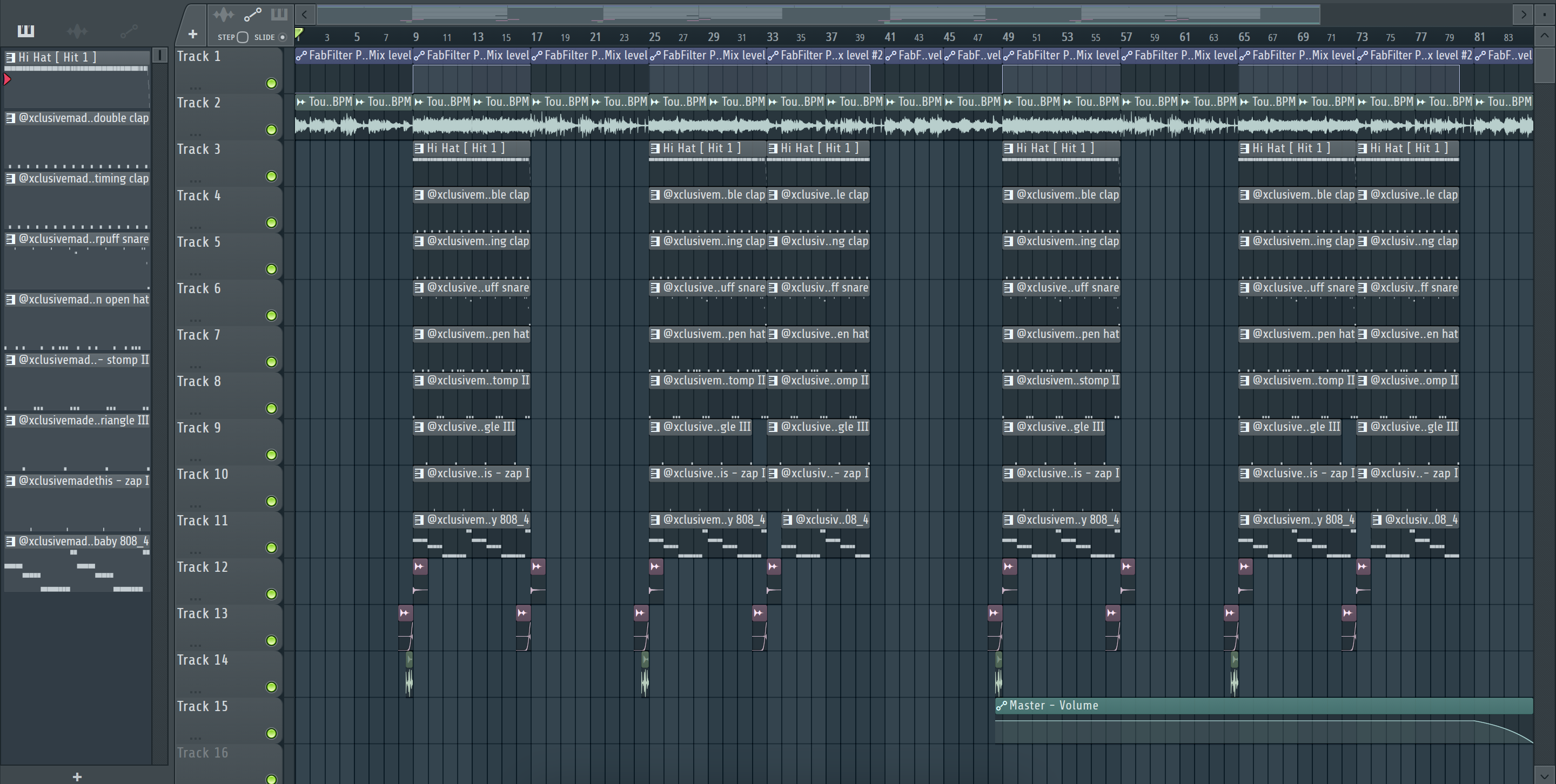 daw screenshot