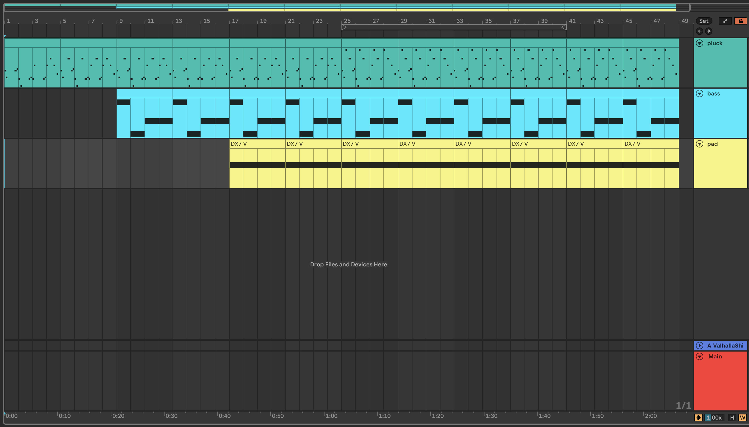 daw screenshot