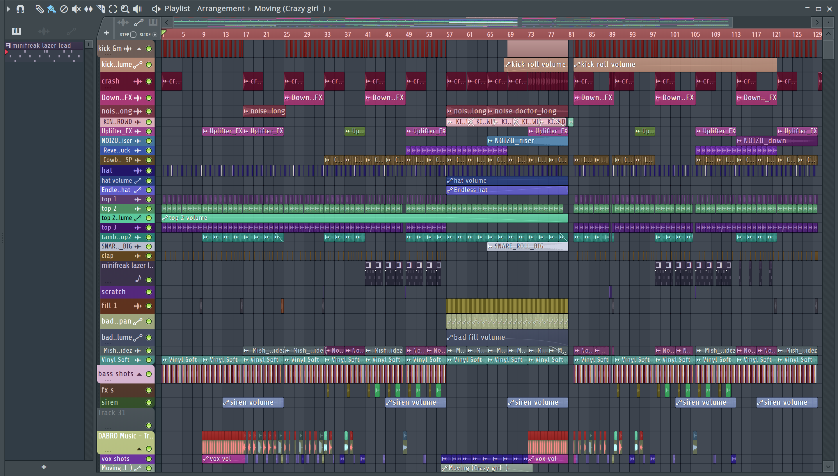 daw screenshot