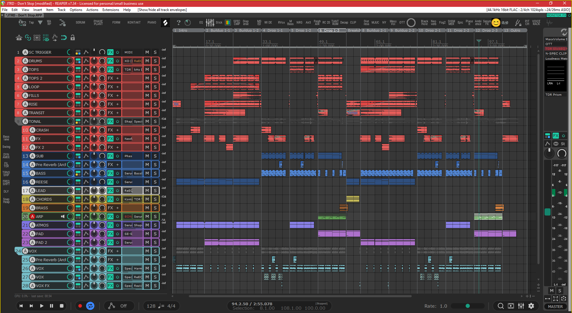 daw screenshot