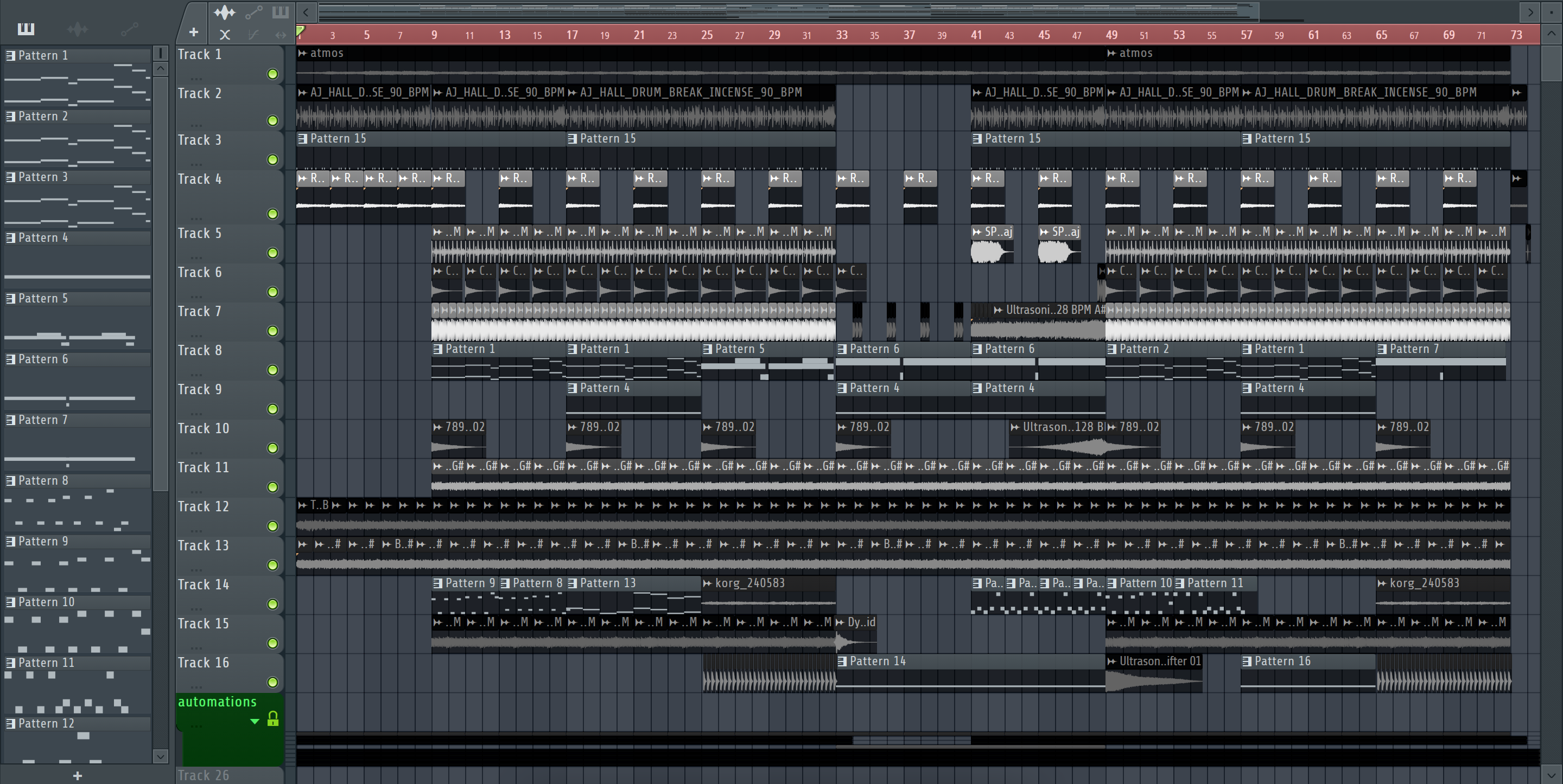 daw screenshot