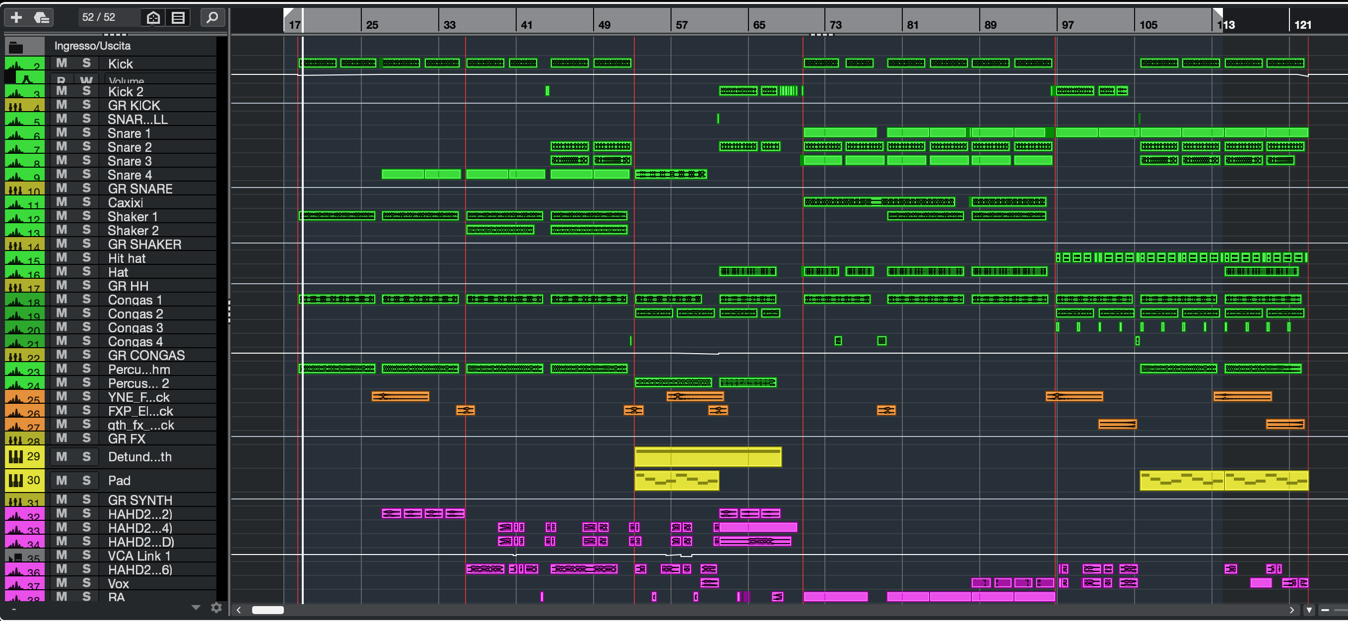 daw screenshot