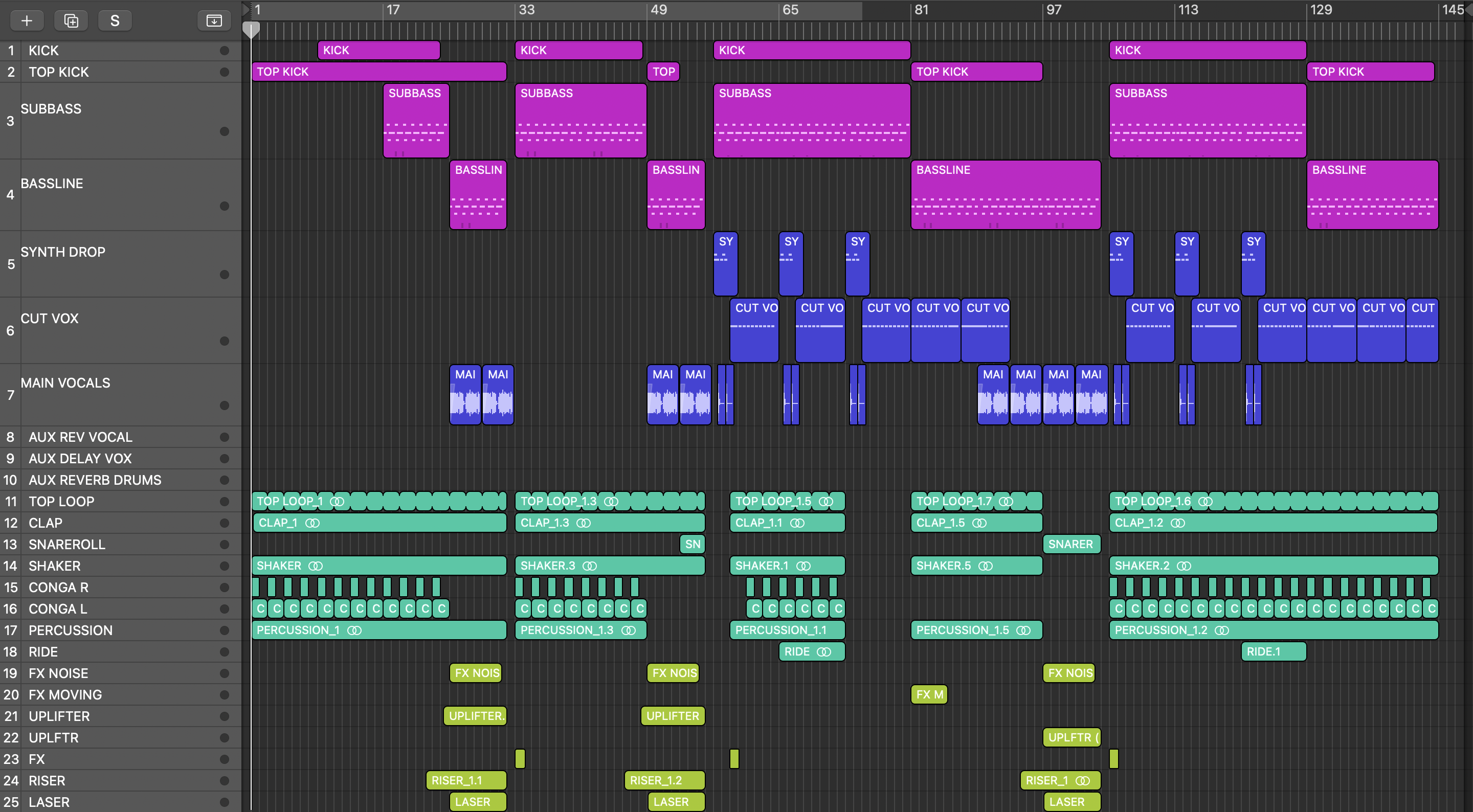 daw screenshot