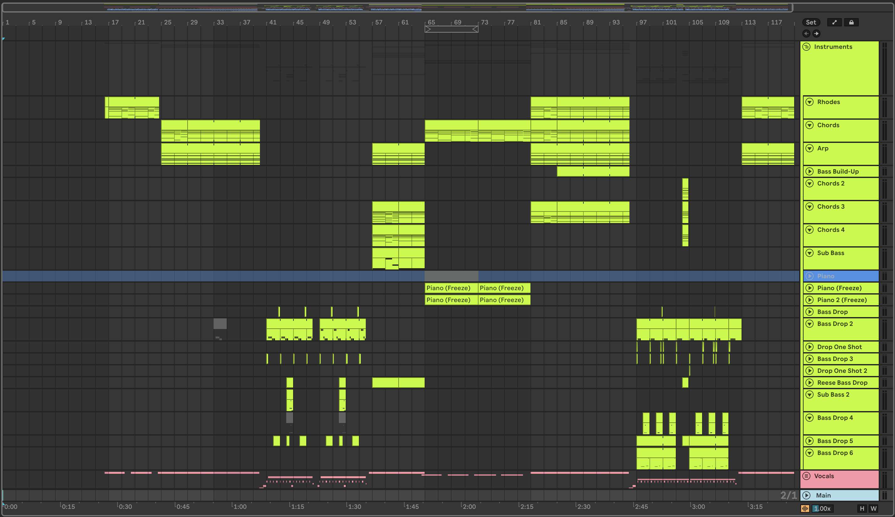 daw screenshot