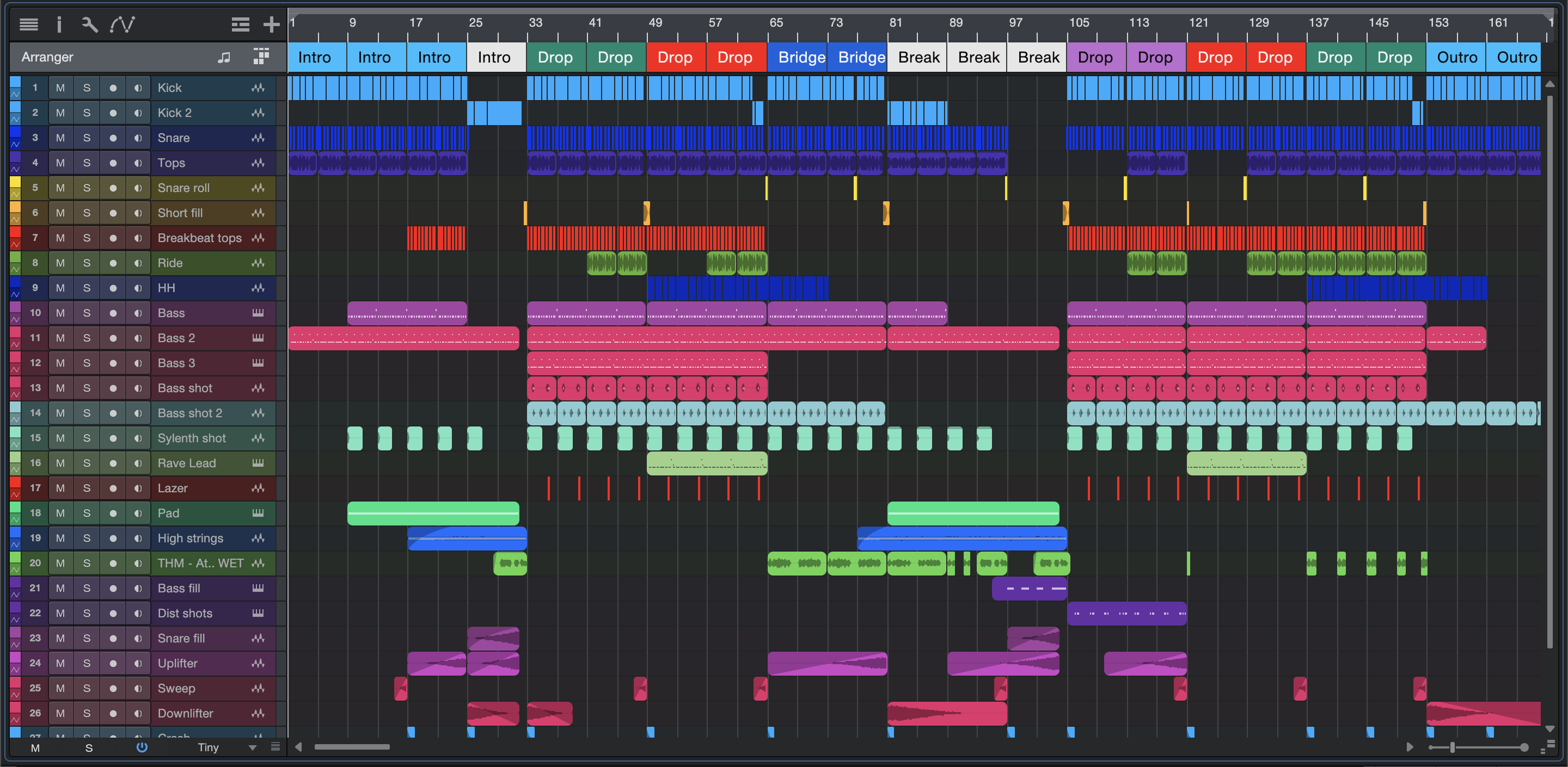 daw screenshot