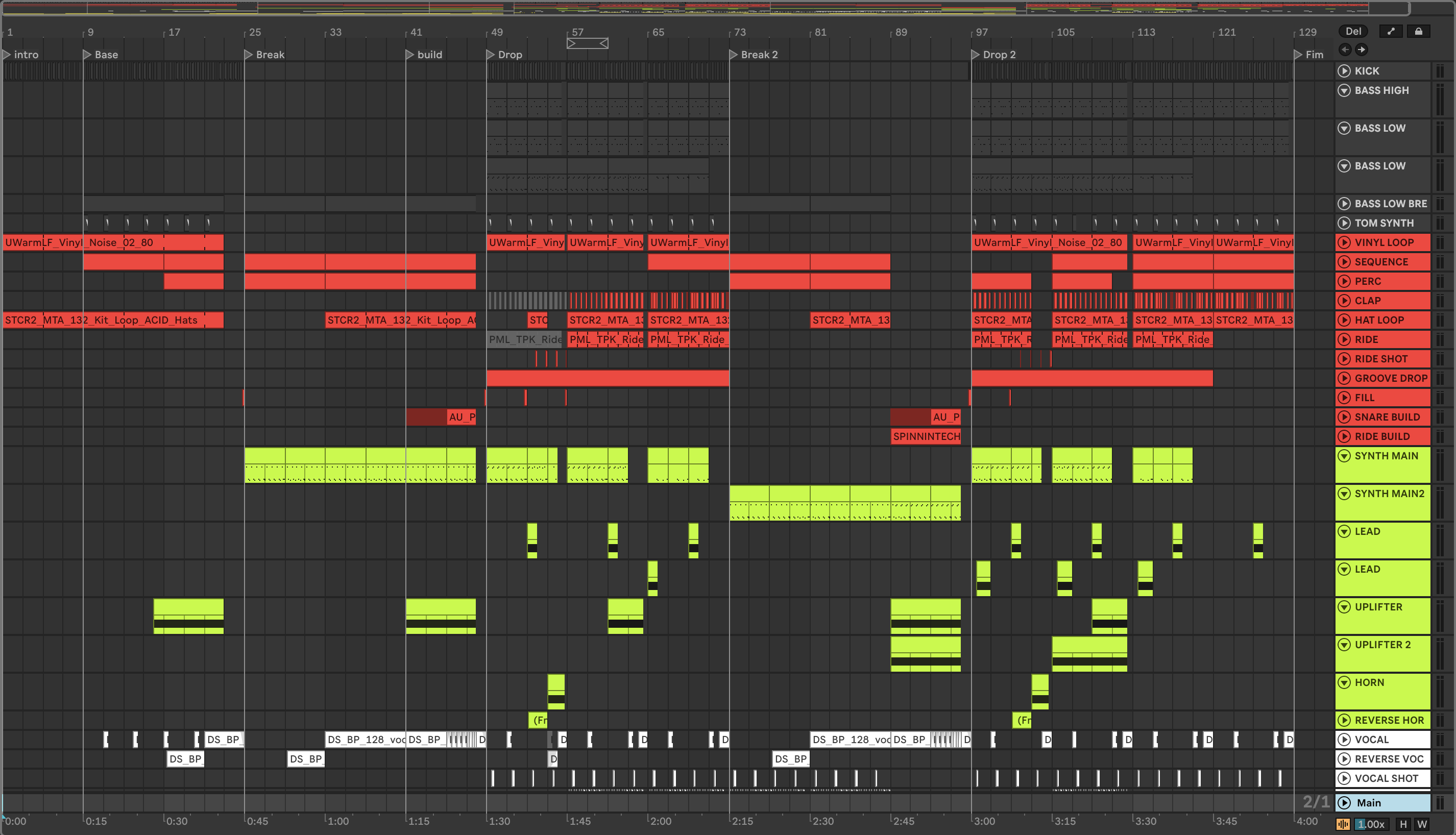 daw screenshot