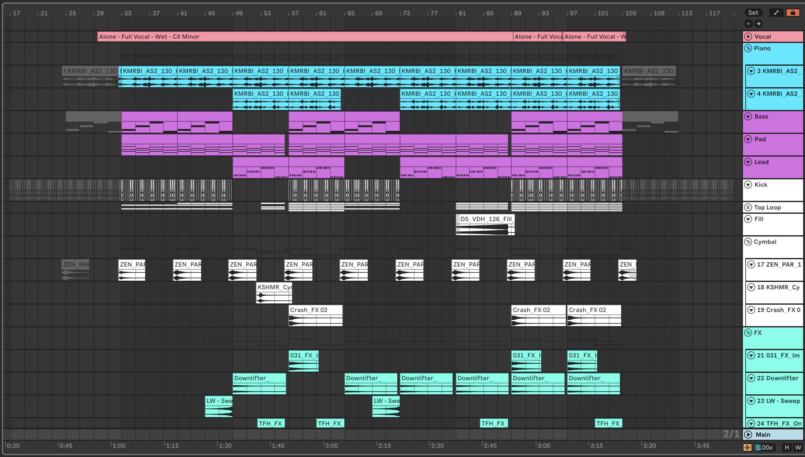 daw screenshot