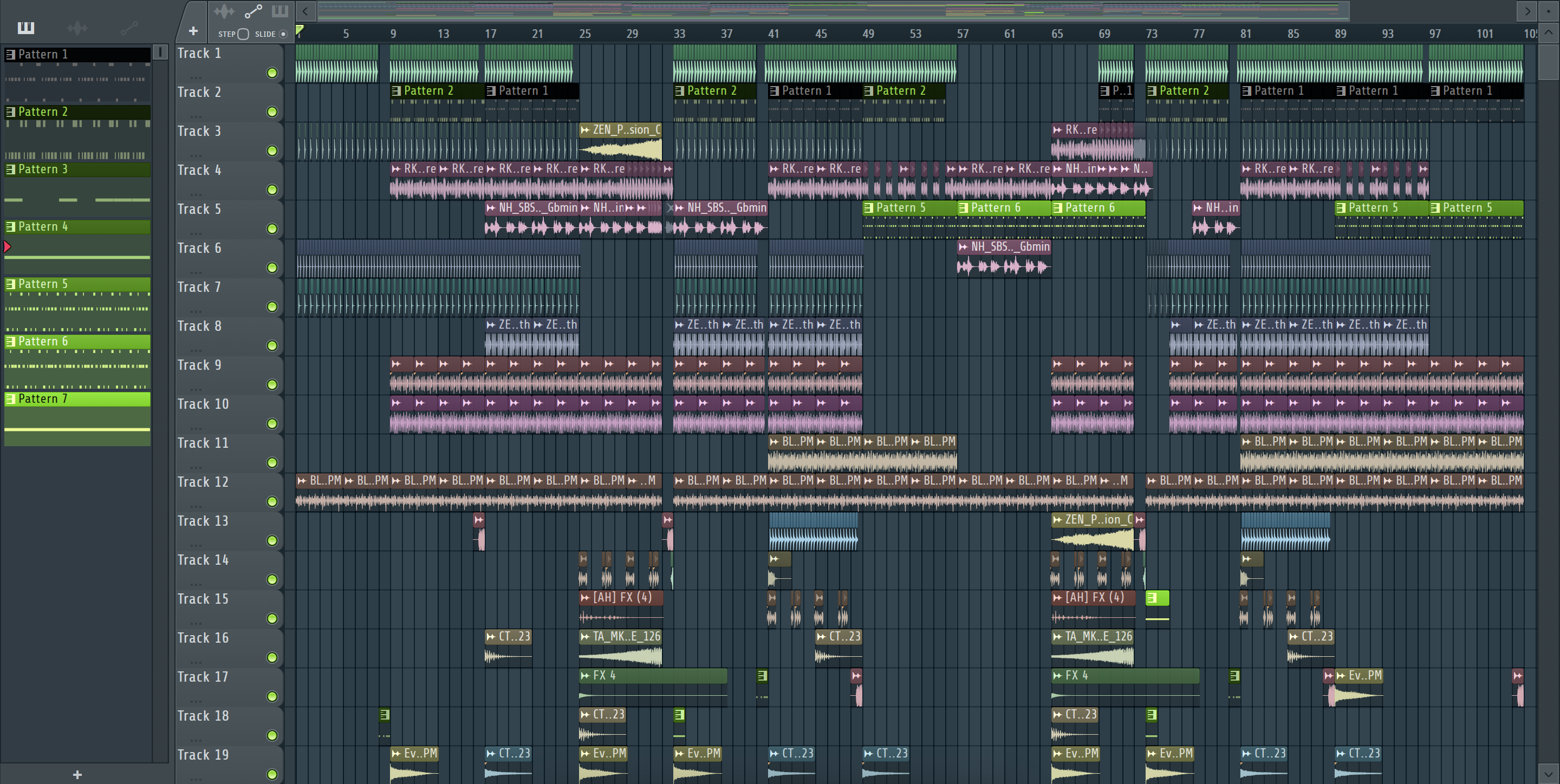 daw screenshot