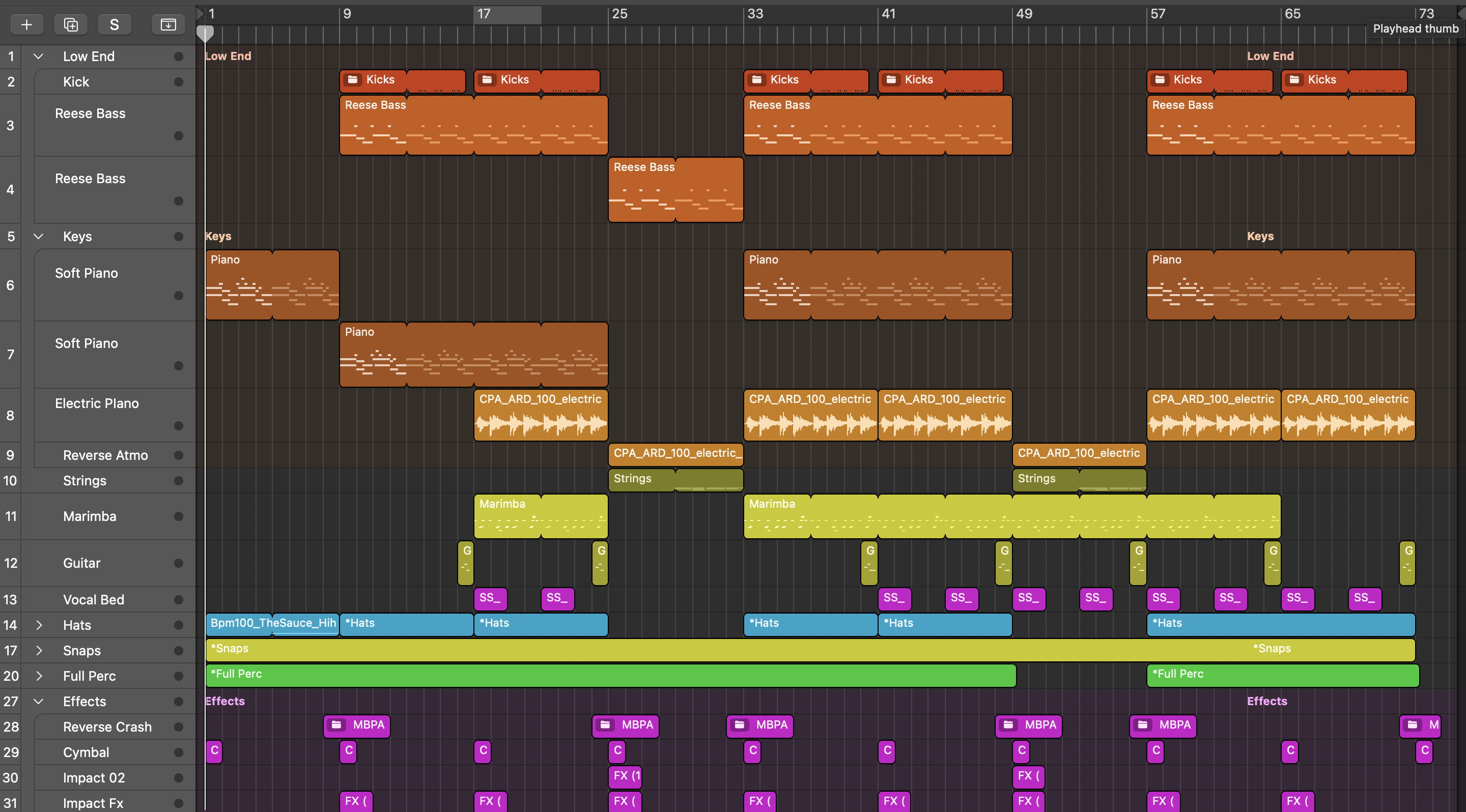 daw screenshot