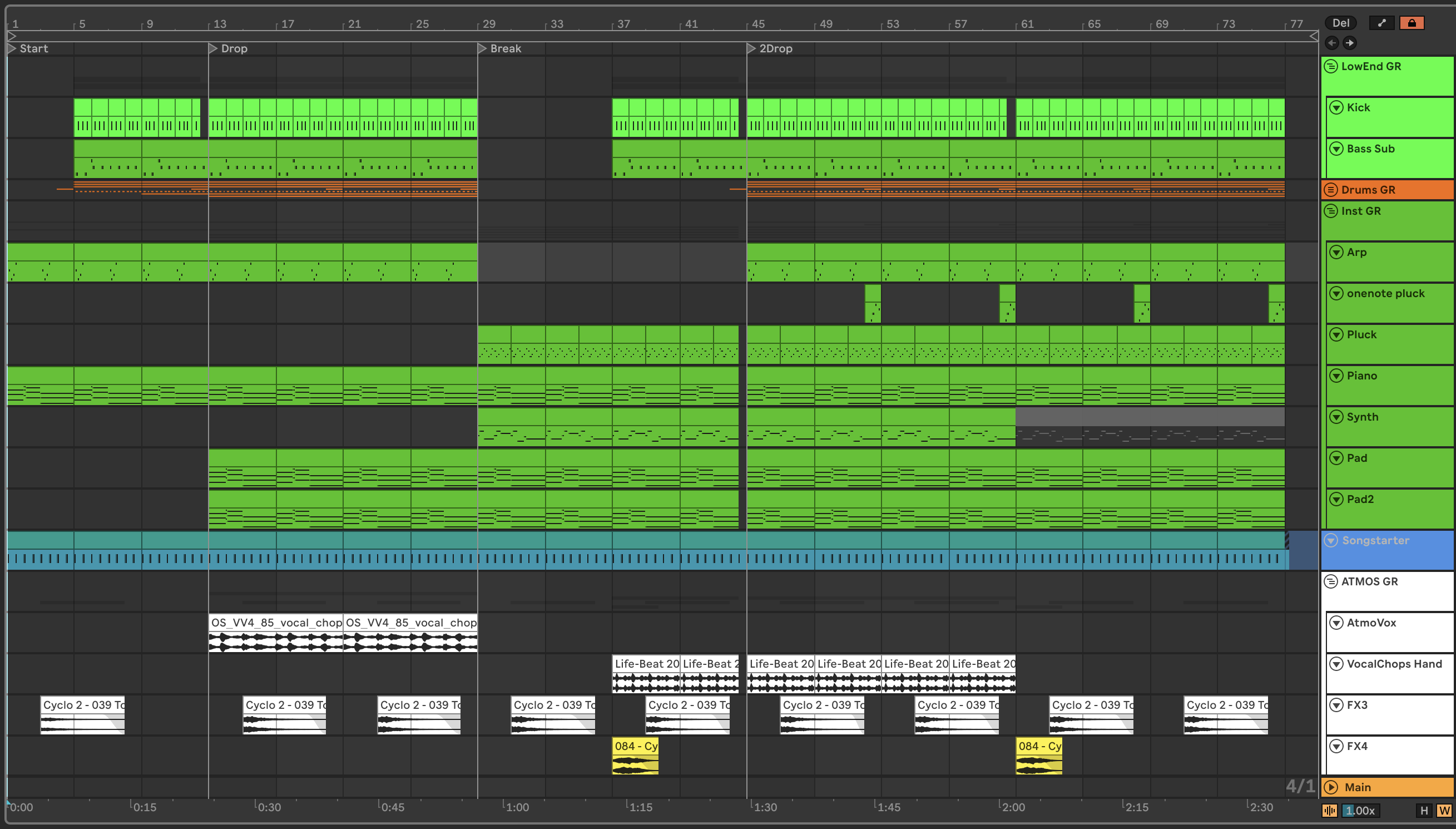 daw screenshot