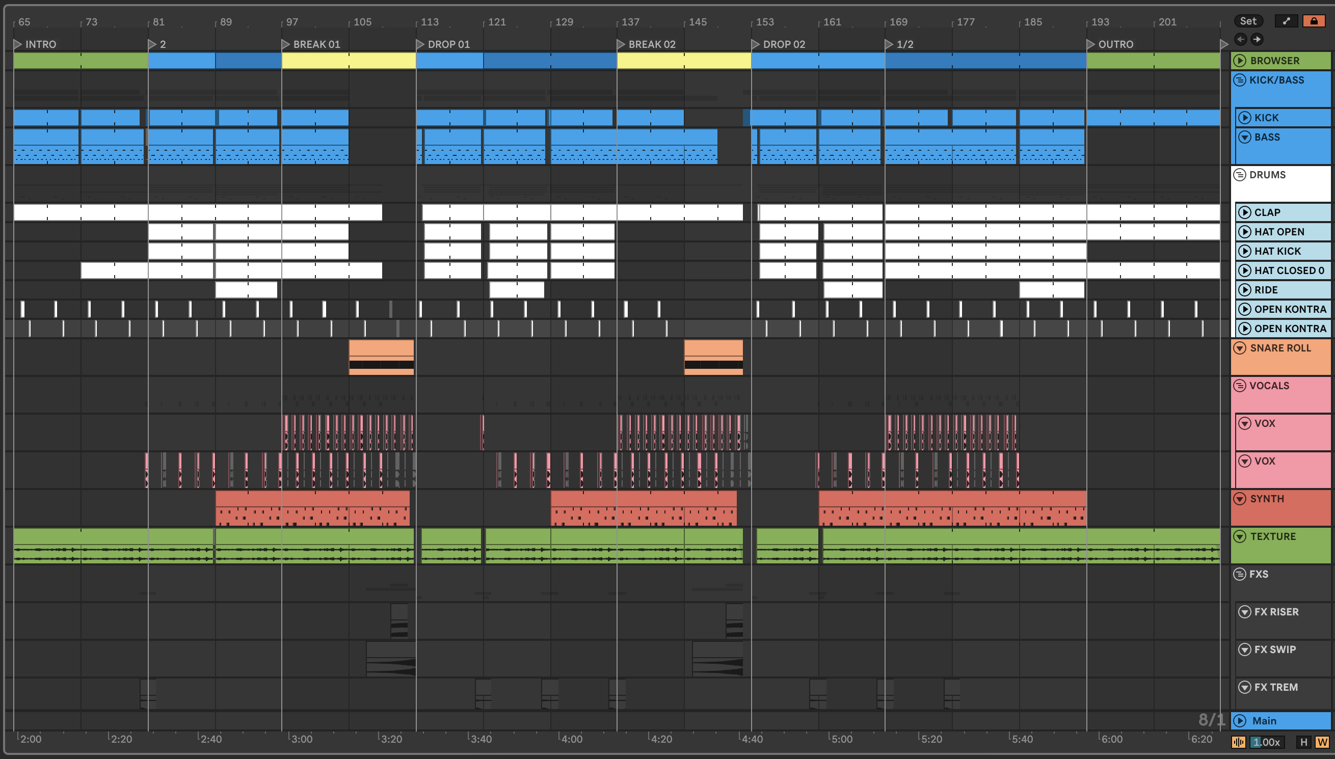 daw screenshot