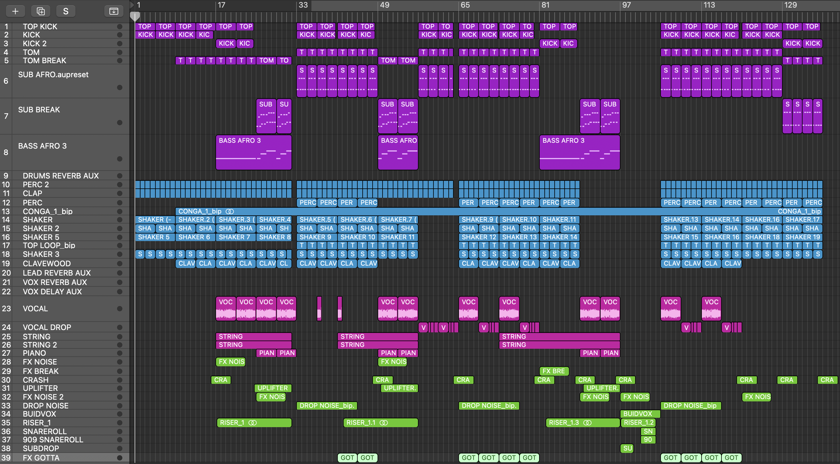 daw screenshot