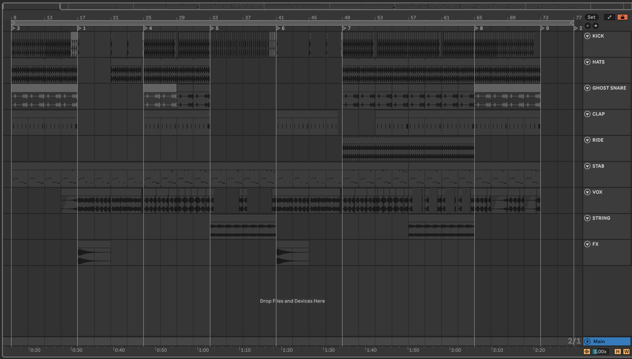 daw screenshot