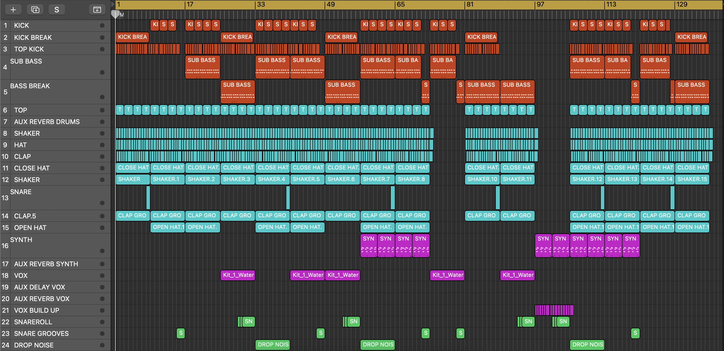 daw screenshot