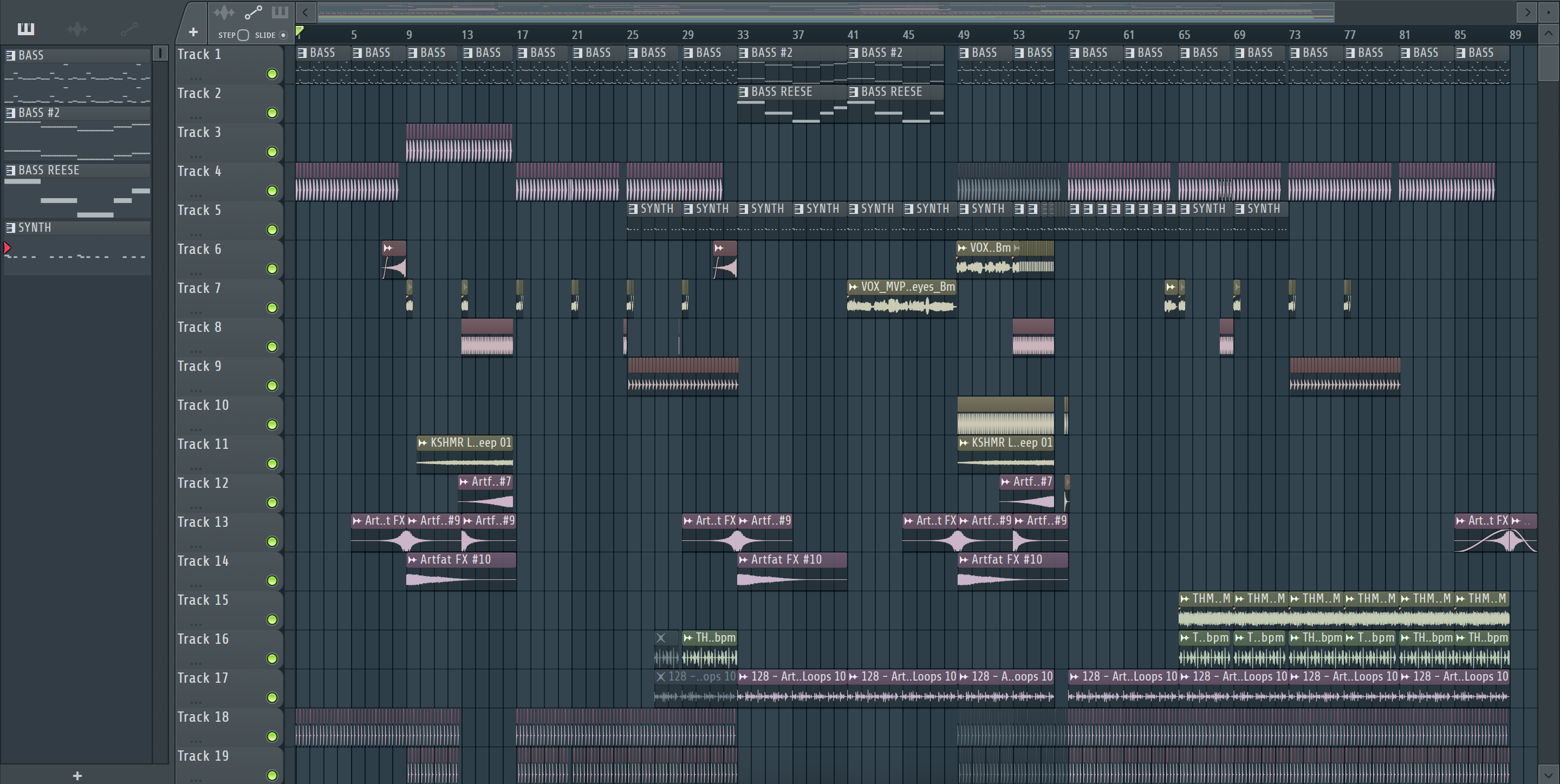 daw screenshot