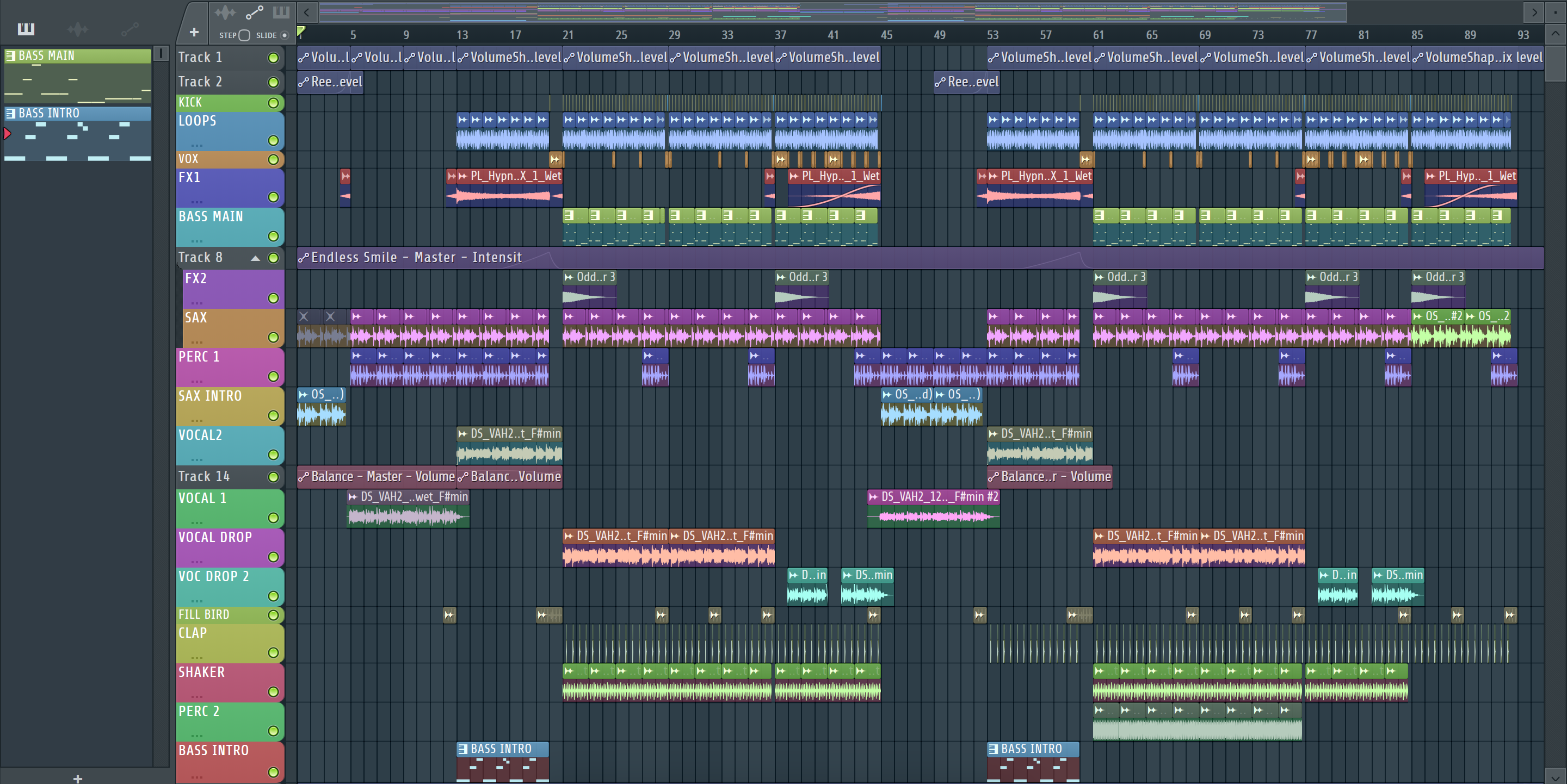 daw screenshot