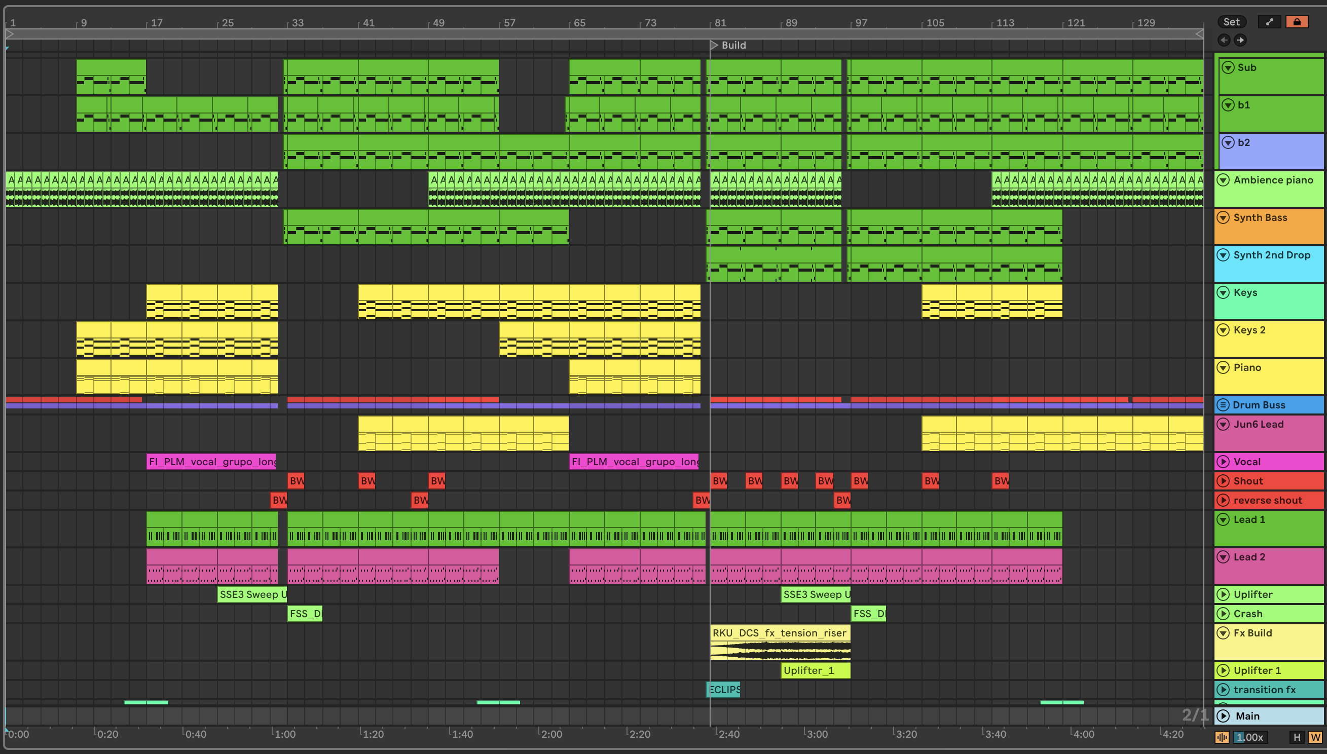 daw screenshot