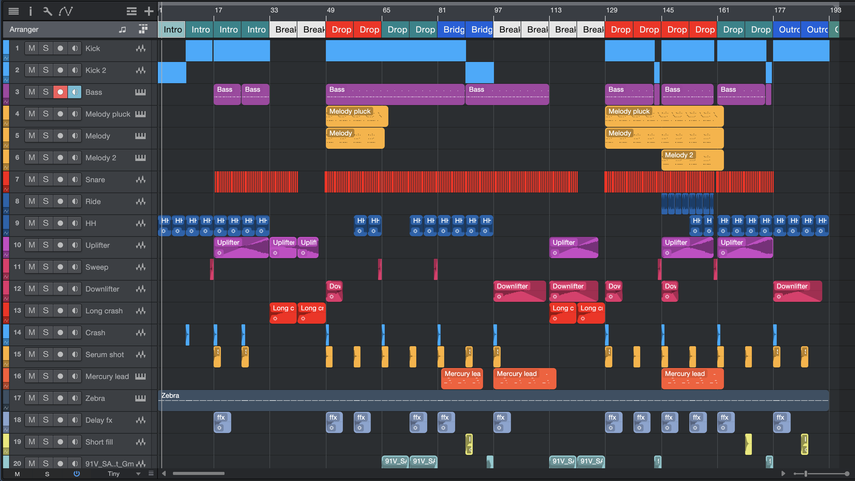 daw screenshot