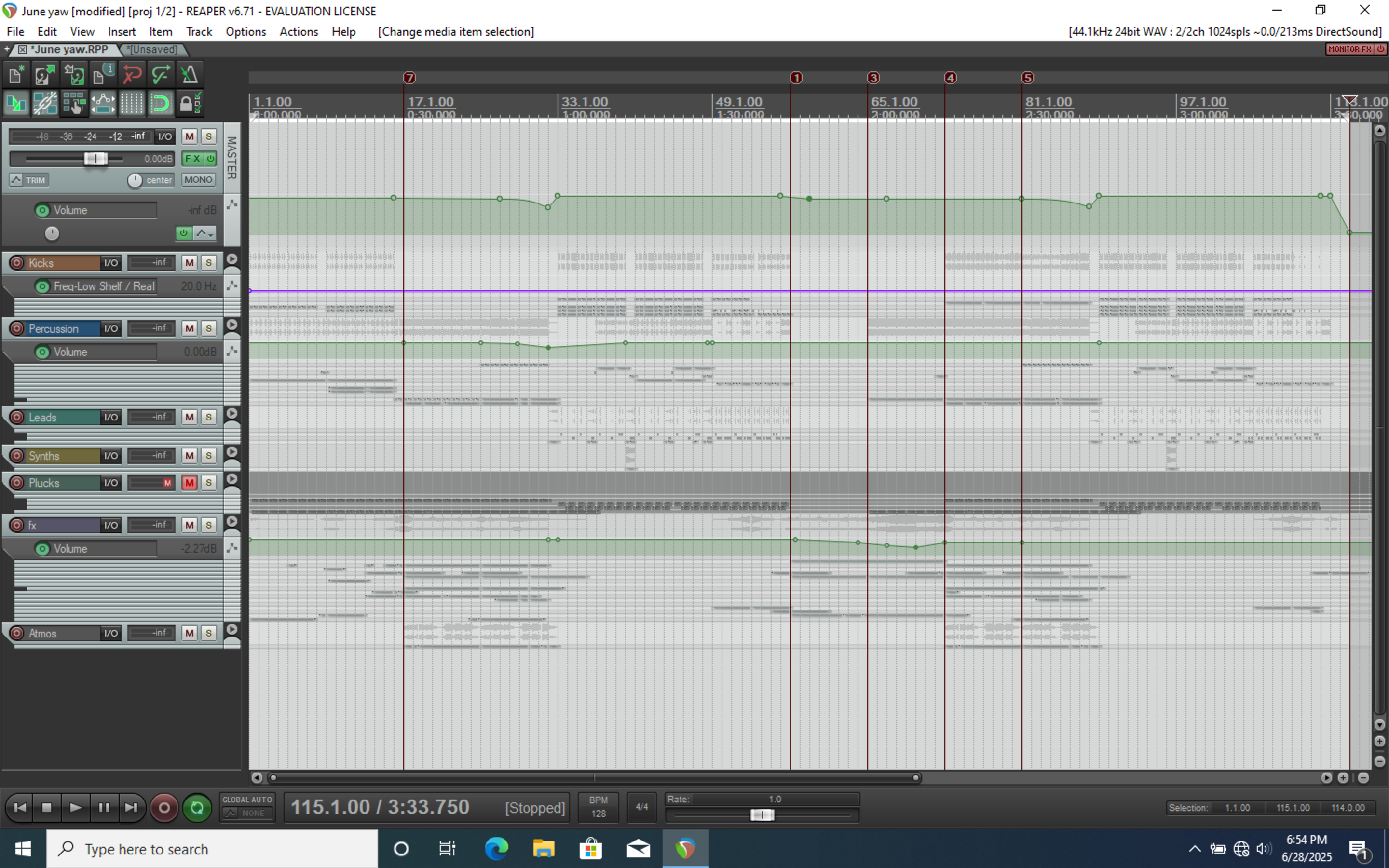 daw screenshot