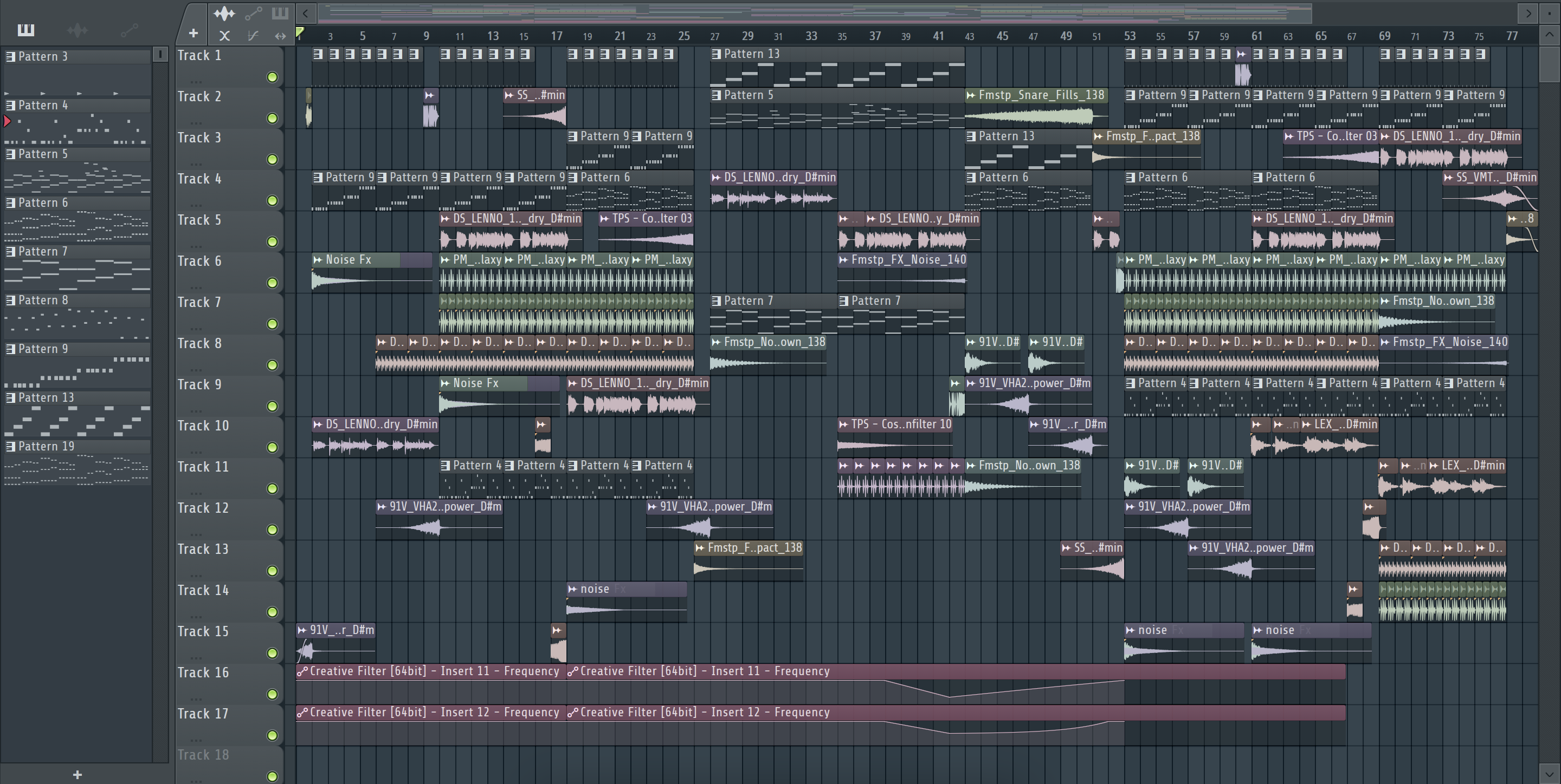daw screenshot