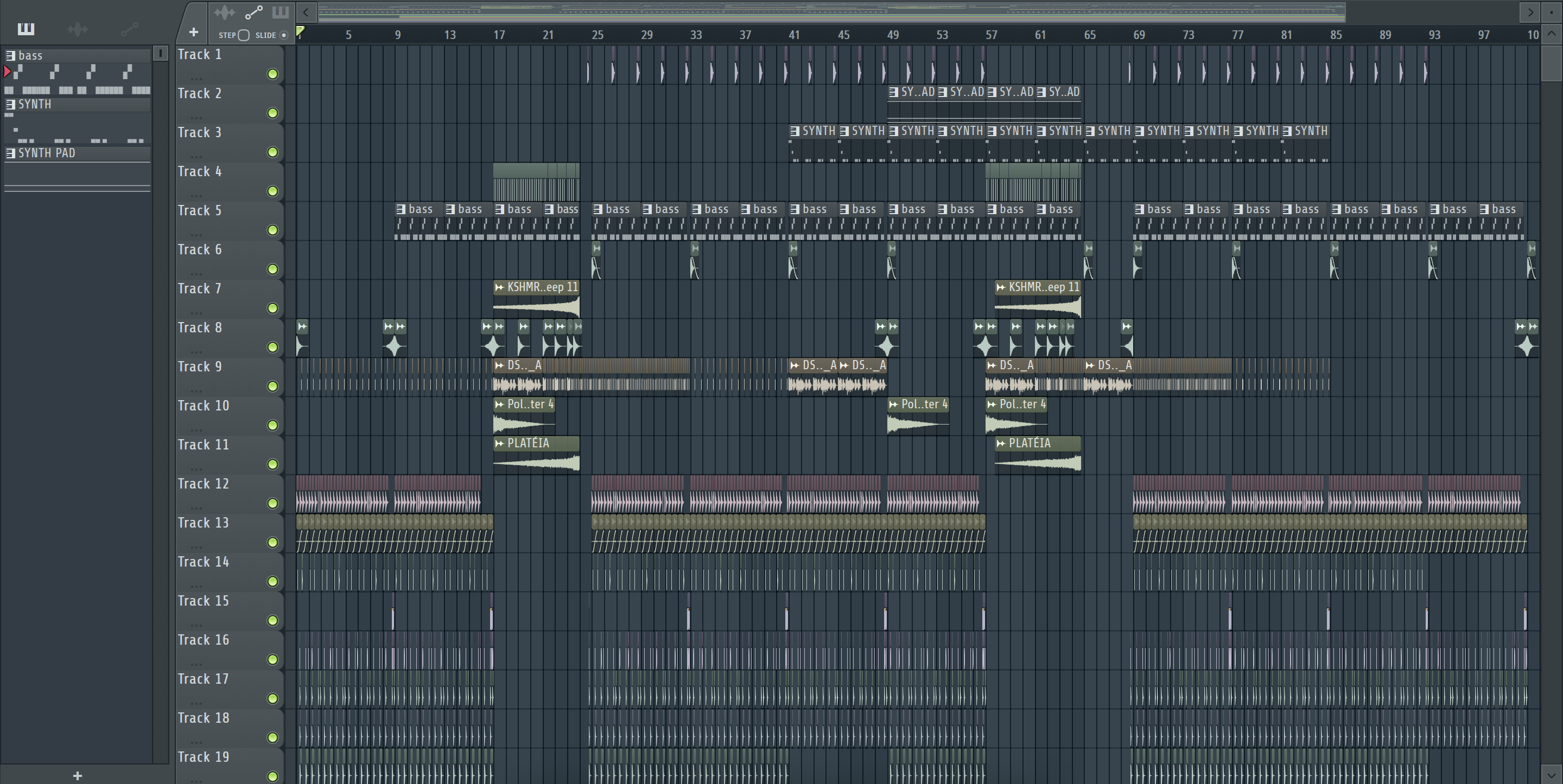 daw screenshot