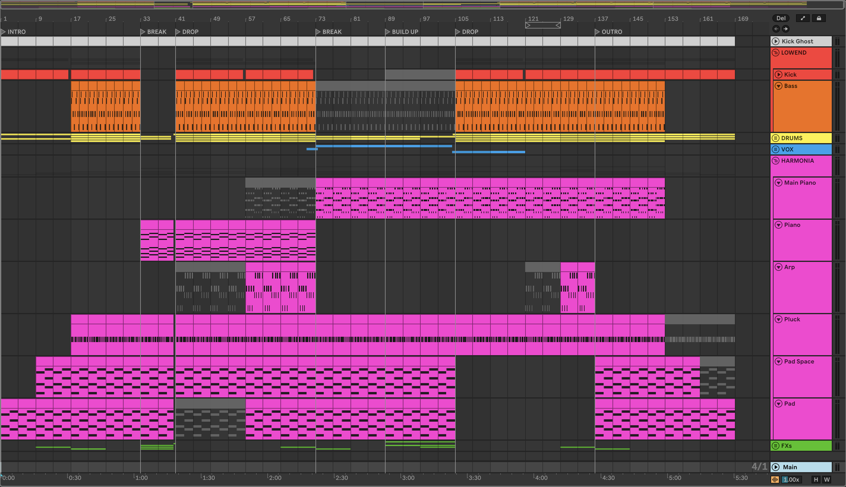 daw screenshot