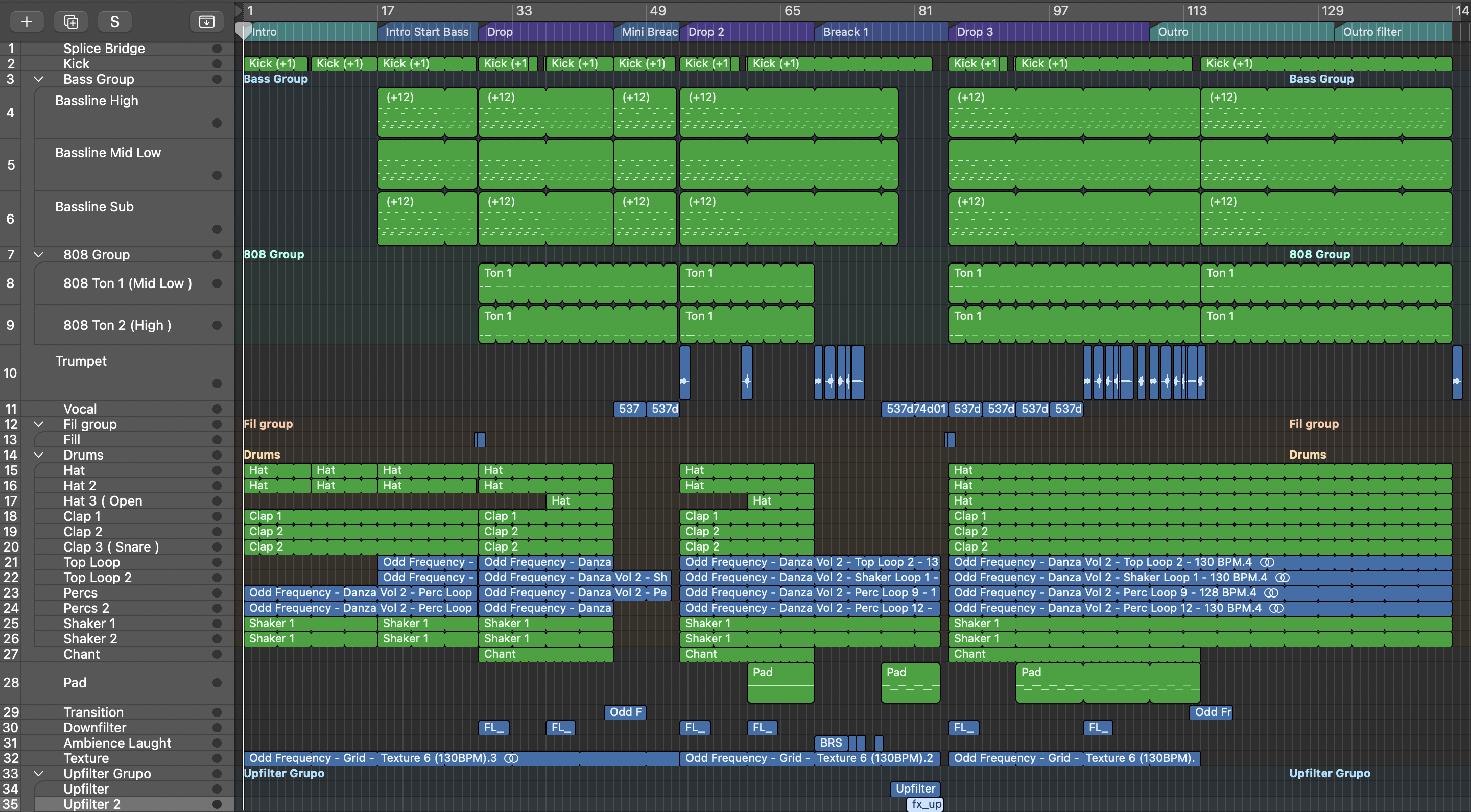 daw screenshot