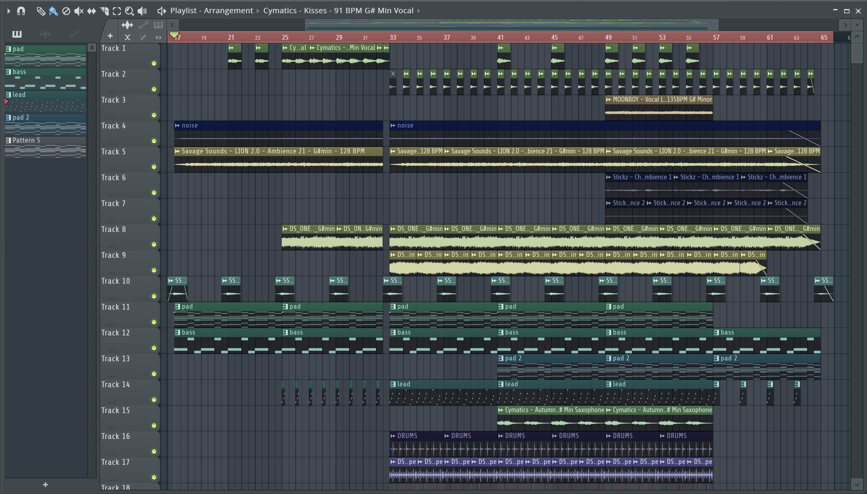 daw screenshot