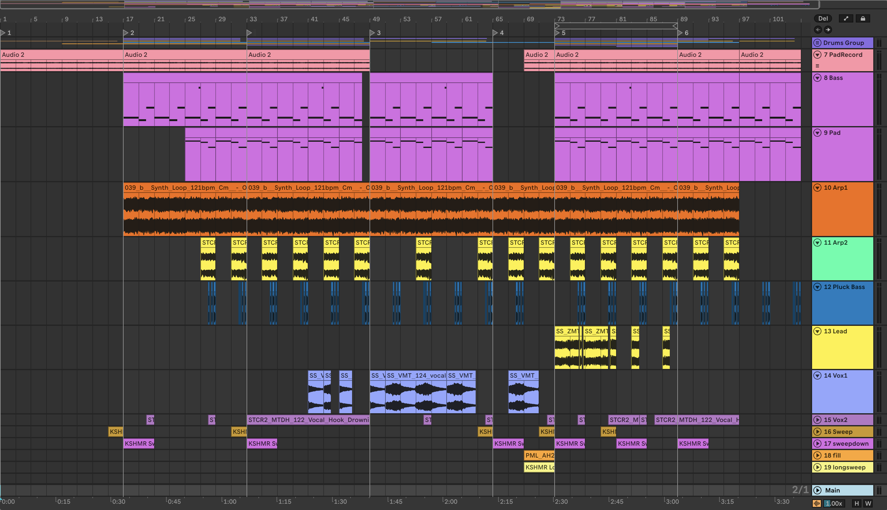 daw screenshot